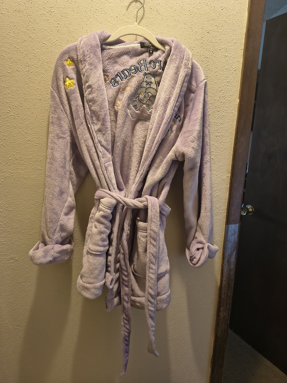 Care Bears Lavender Plush Hooded Robe - My Cuddle Puddle